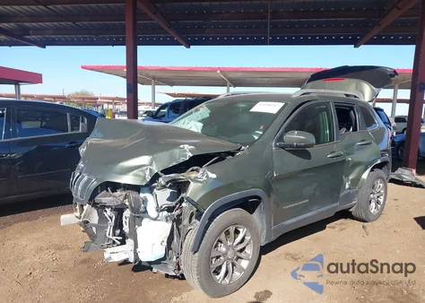 2019 Jeep Cherokee Latitude Plus 4X4 from USA, damaged, VIN 1C4PJMLB2KD212054